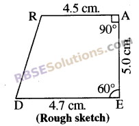 RBSE Solutions for Class 8 Maths Chapter 7 Construction of Quadrilaterals Ex 7.4 img-7