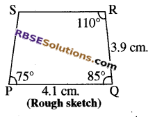 RBSE Solutions for Class 8 Maths Chapter 7 Construction of Quadrilaterals Ex 7.5 img-5