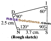 RBSE Solutions for Class 8 Maths Chapter 7 Construction of Quadrilaterals Ex 7.5 img-7