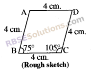 RBSE Solutions for Class 8 Maths Chapter 7 Construction of Quadrilaterals Ex 7.6 img-15