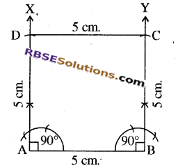 RBSE Solutions for Class 8 Maths Chapter 7 Construction of Quadrilaterals Ex 7.6 img-2