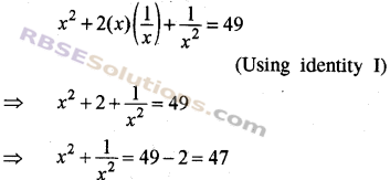 RBSE Solutions for Class 8 Maths Chapter 9 Algebraic Expressions Additional Questions img-7