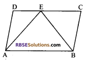 RBSE Solutions for Class 9 Maths Chapter 10 Area of Triangles and Quadrilaterals Additional Questions - 2