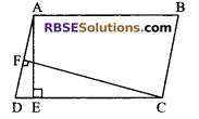 RBSE Solutions for Class 9 Maths Chapter 10 Area of Triangles and Quadrilaterals Additional Questions - 4