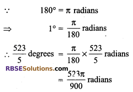 RBSE Solutions for Class 9 Maths Chapter 13 Angles and their Measurement Additional Questions - 11
