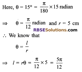 RBSE Solutions for Class 9 Maths Chapter 13 Angles and their Measurement Additional Questions - 6