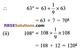 RBSE Solutions for Class 9 Maths Chapter 13 Angles and their Measurement Additional Questions - 7
