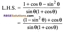 RBSE Solutions for Class 9 Maths Chapter 14 Trigonometric Ratios of Acute Angles Additional Questions - 35