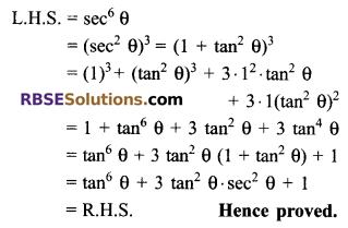 RBSE Solutions for Class 9 Maths Chapter 14 Trigonometric Ratios of Acute Angles Additional Questions - 37