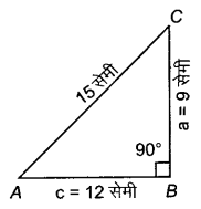 RBSE Solutions for Class 9 Maths Chapter 14 न्यून कोणों के त्रिकोणमितीय अनुपात Miscellaneous Exercise Q10