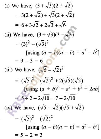 RBSE Solutions for Class 9 Maths Chapter 2 Number System Additional Questions 15