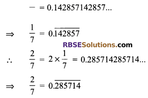 RBSE Solutions for Class 9 Maths Chapter 2 Number System Additional Questions 26