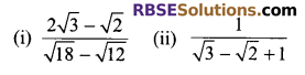 RBSE Solutions for Class 9 Maths Chapter 2 Number System Additional Questions 29