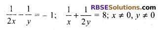 RBSE Solutions for Class 9 Maths Chapter 4 Linear Equations in Two Variables Miscellaneous Exercise 3
