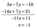 RBSE Solutions for Class 9 Maths Chapter 4 दो चरों वाले रैखिक समीकरण Ex 4.2 Q11