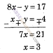 RBSE Solutions for Class 9 Maths Chapter 4 दो चरों वाले रैखिक समीकरण Miscellaneous Exercise 13