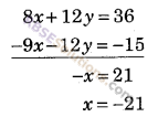 RBSE Solutions for Class 9 Maths Chapter 4 दो चरों वाले रैखिक समीकरण Miscellaneous Exercise 9