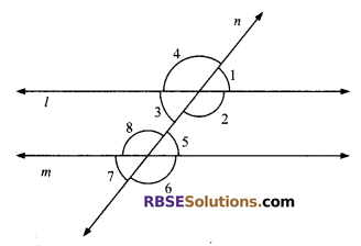 RBSE Solutions for Class 9 Maths Chapter 5 Plane Geometry and Line and Angle Ex 5.2 4
