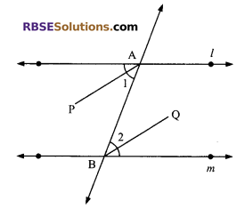 RBSE Solutions for Class 9 Maths Chapter 5 Plane Geometry and Line and Angle Ex 5.2 6