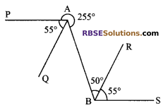 RBSE Solutions for Class 9 Maths Chapter 5 Plane Geometry and Line and Angle Miscellaneous Exercise 12