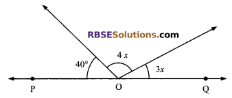 RBSE Solutions for Class 9 Maths Chapter 5 Plane Geometry and Line and Angle Miscellaneous Exercise 2
