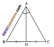 RBSE Solutions for Class 9 Maths Chapter 7 Congruence and Inequalities of Triangles Ex 7.2 4