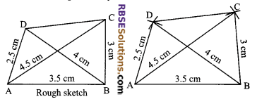 RBSE Solutions for Class 9 Maths Chapter 9 Quadrilaterals Ex 9.3 4