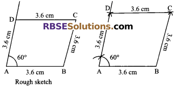 RBSE Solutions for Class 9 Maths Chapter 9 Quadrilaterals Miscellaneous Exercise 17