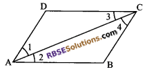RBSE Solutions for Class 9 Maths Chapter 9 Quadrilaterals Miscellaneous Exercise 4
