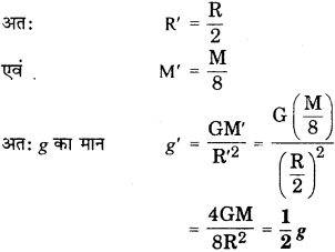 RBSE Solutions for Class 9 Science Chapter 10 गुरुत्वाकर्षण 21