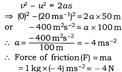 RBSE Solutions for Class 9 Science Chapter 9 Force and Motion 21