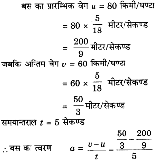 RBSE Solutions for Class 9 Science Chapter 9 बल और गति 40