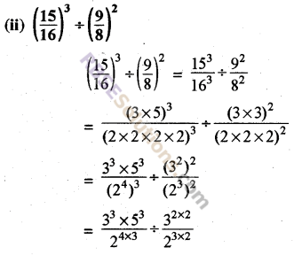 Rajasthan Board RBSE Class 8 Maths Chapter 3 Powers and Exponents Ex 3.1 21