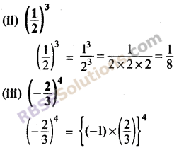 Rajasthan Board RBSE Class 8 Maths Chapter 3 Powers and Exponents Ex 3.1 5