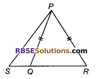 RBSE Solutions for Class 9 Maths Chapter 7 त्रिभुजों की सर्वांगसमता एवं असमिकाएँ Miscellaneous Exercise 23